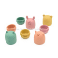 Silicone bath toy animal shape